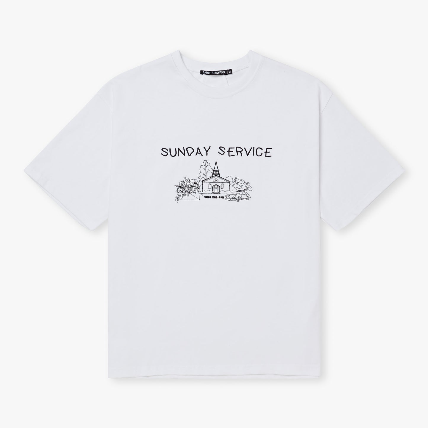 SUNDAY SERVICE T-SHIRT WHITE