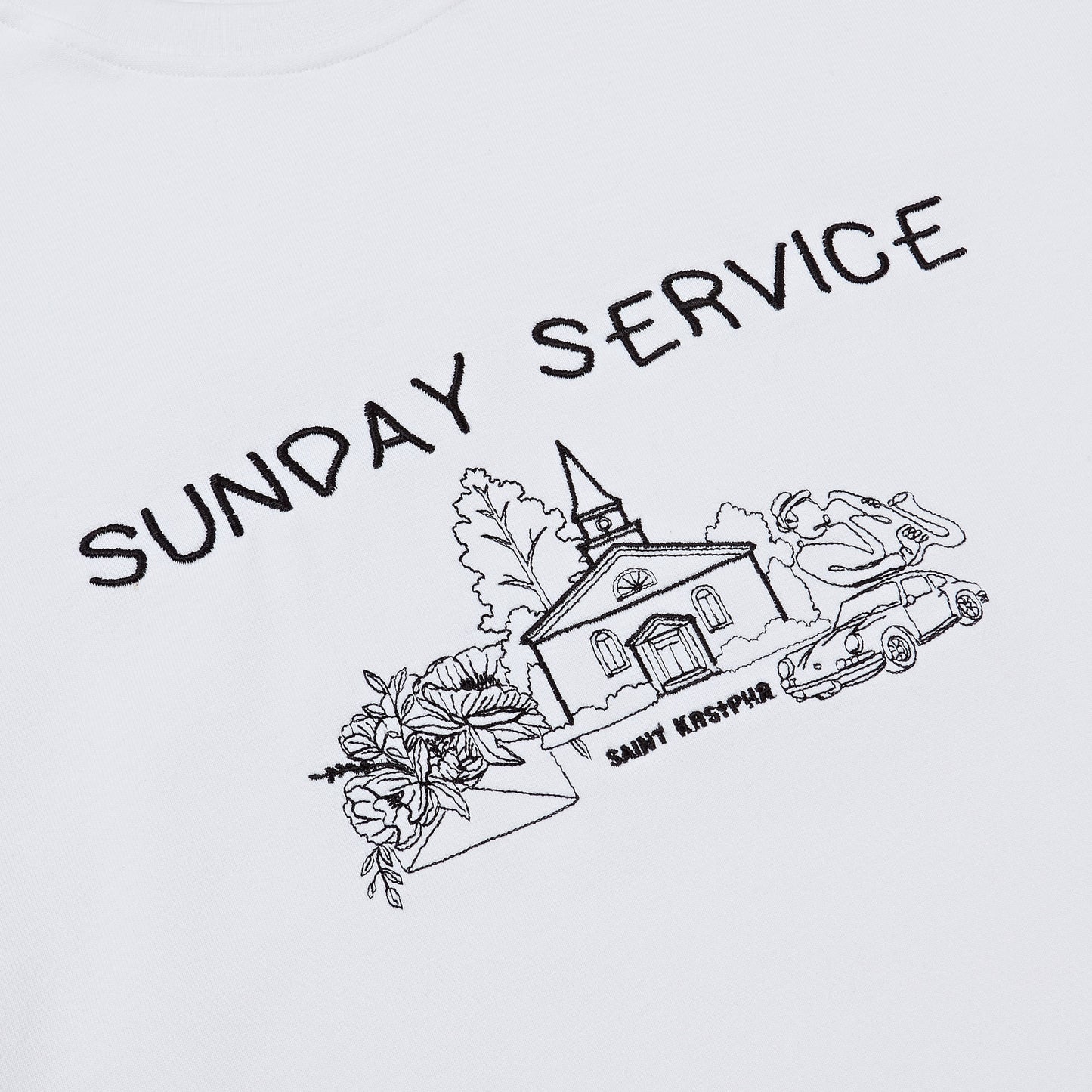 SUNDAY SERVICE T-SHIRT WHITE