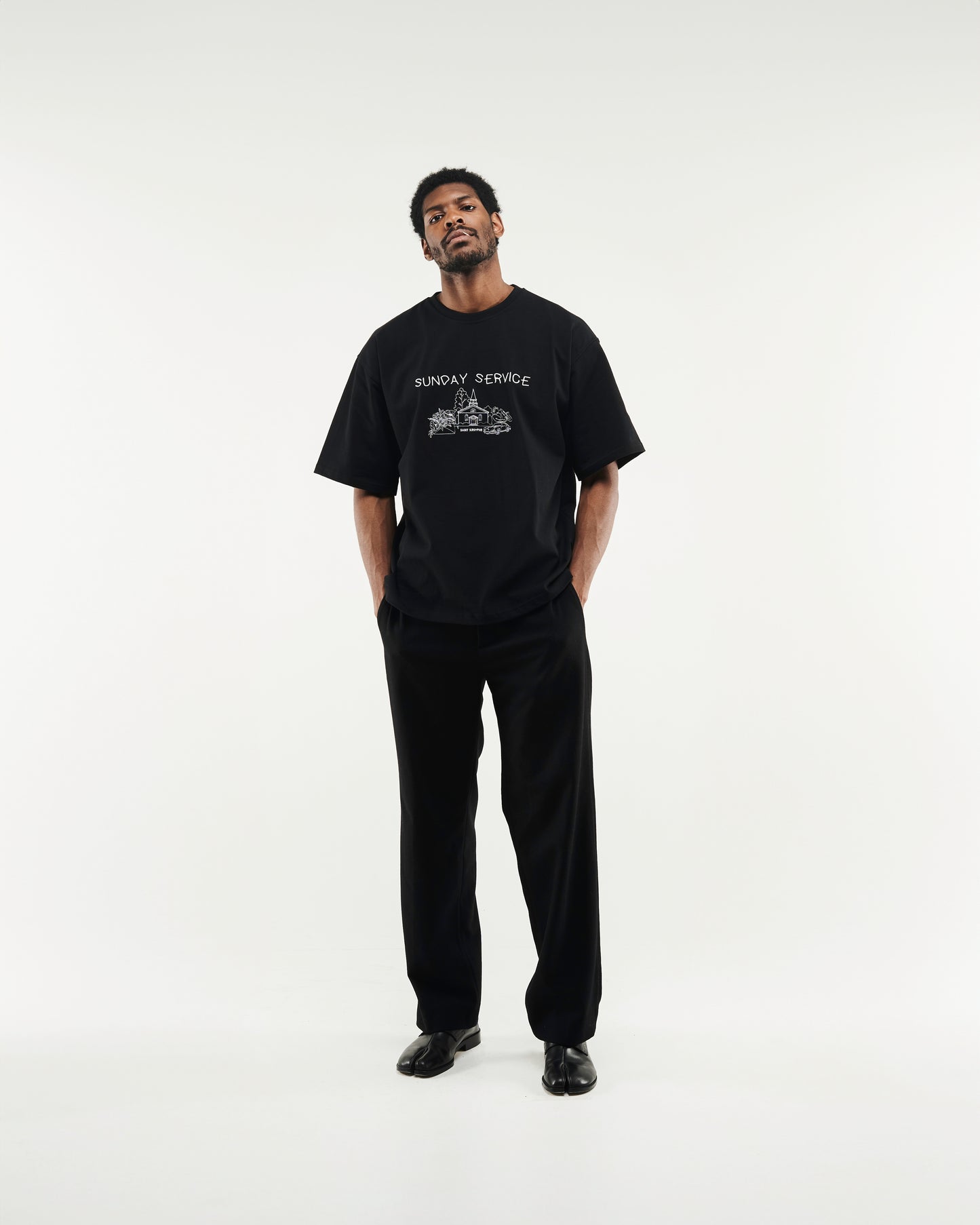 SUNDAY SERVICE T-SHIRT BLACK